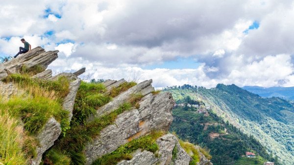 Refreshing Mountain Escape with Naina Peak 🏔️🌲